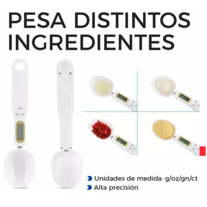 Cuchara con Balanza Digital